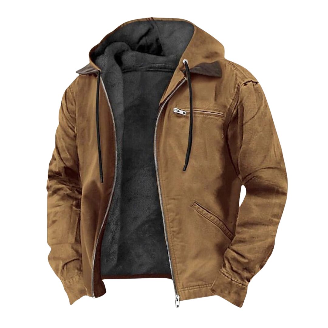 FIORA | Wool Lined Hoodie Jacket