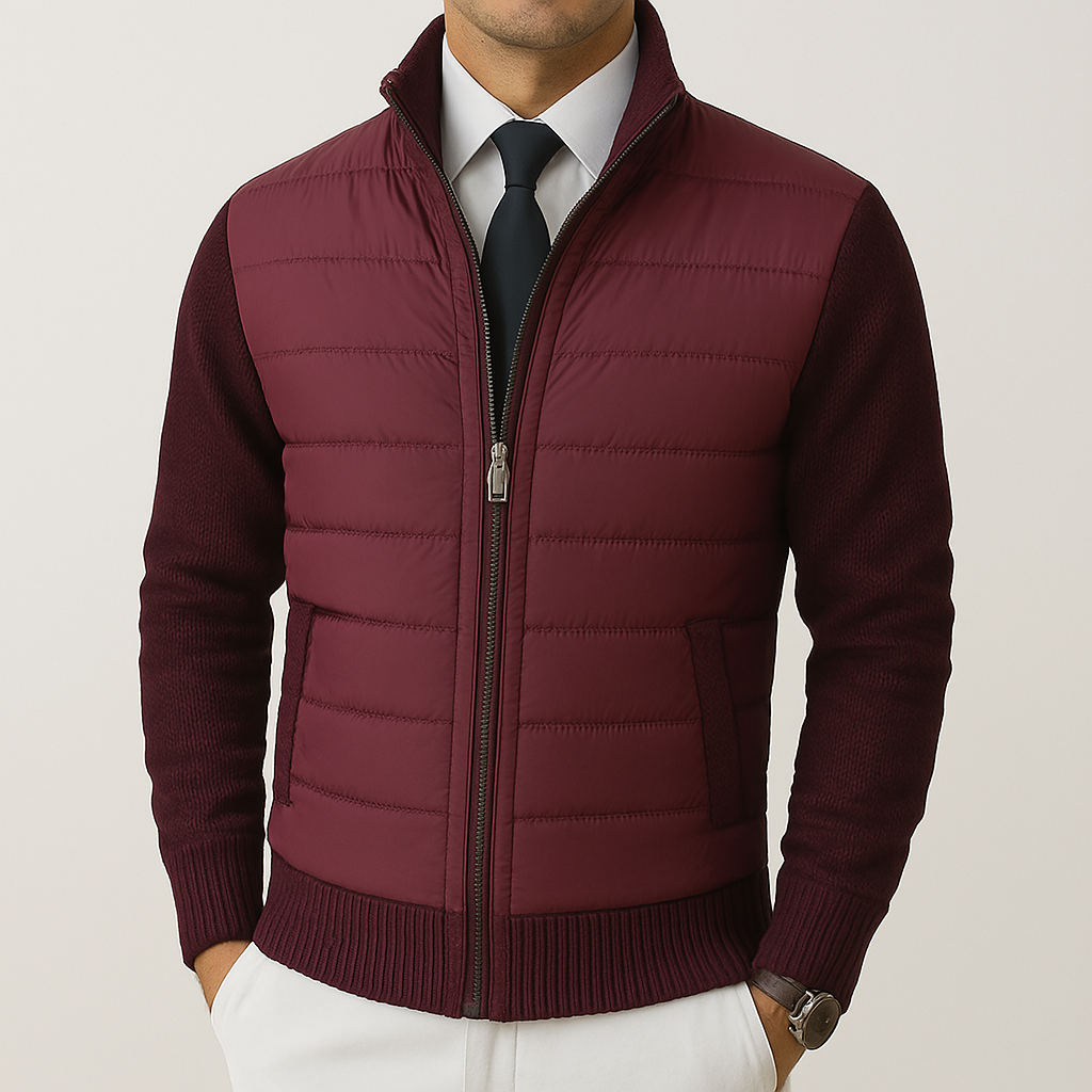 FIORA | Warm Stand-Up Collar Zipper Jacket