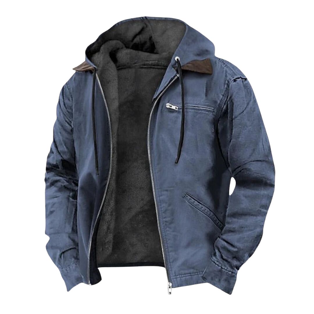 FIORA | Wool Lined Hoodie Jacket
