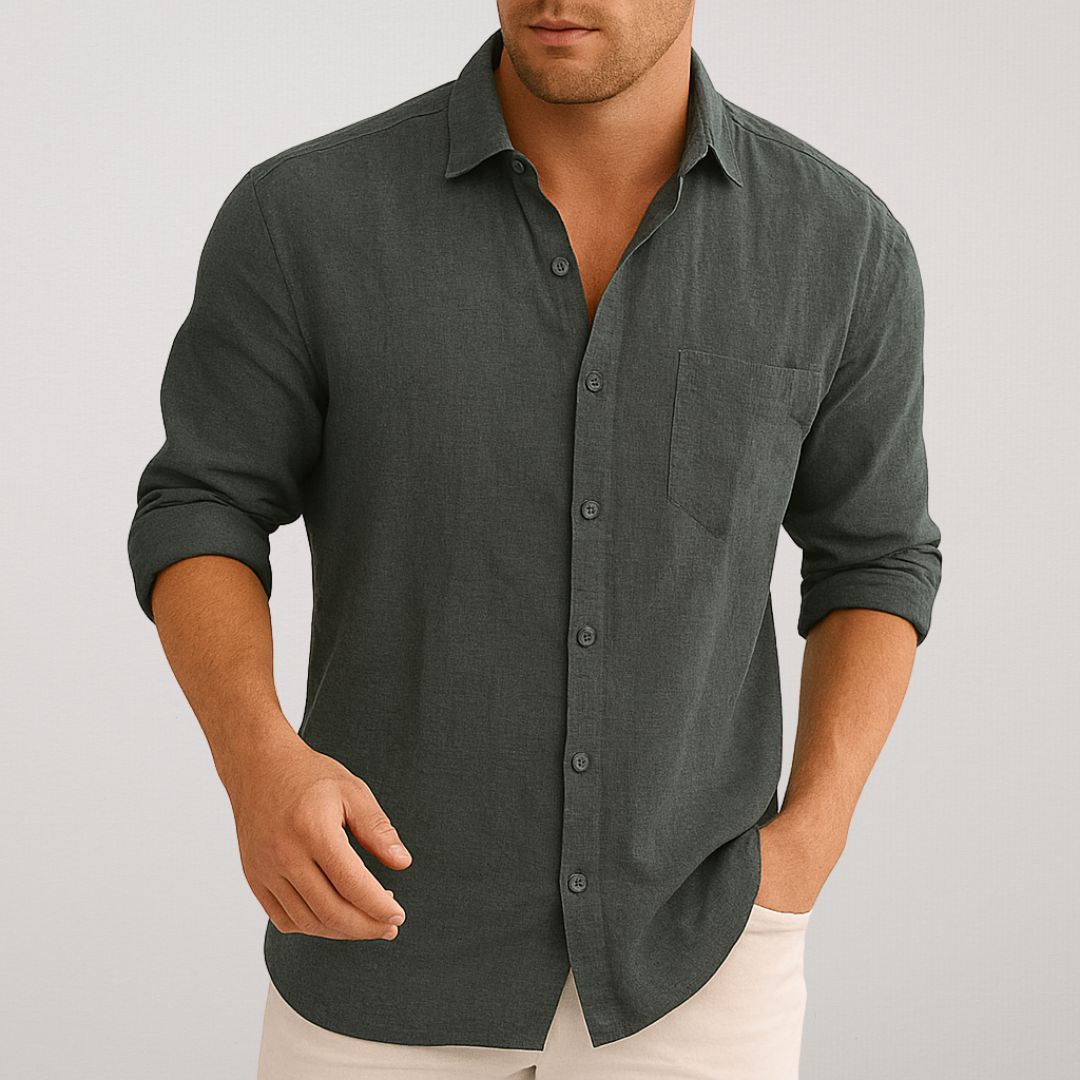 FIORA | Linen Look Summer Shirt