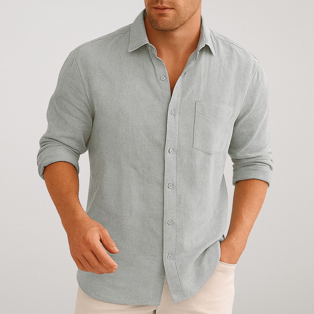 FIORA | Linen Look Summer Shirt
