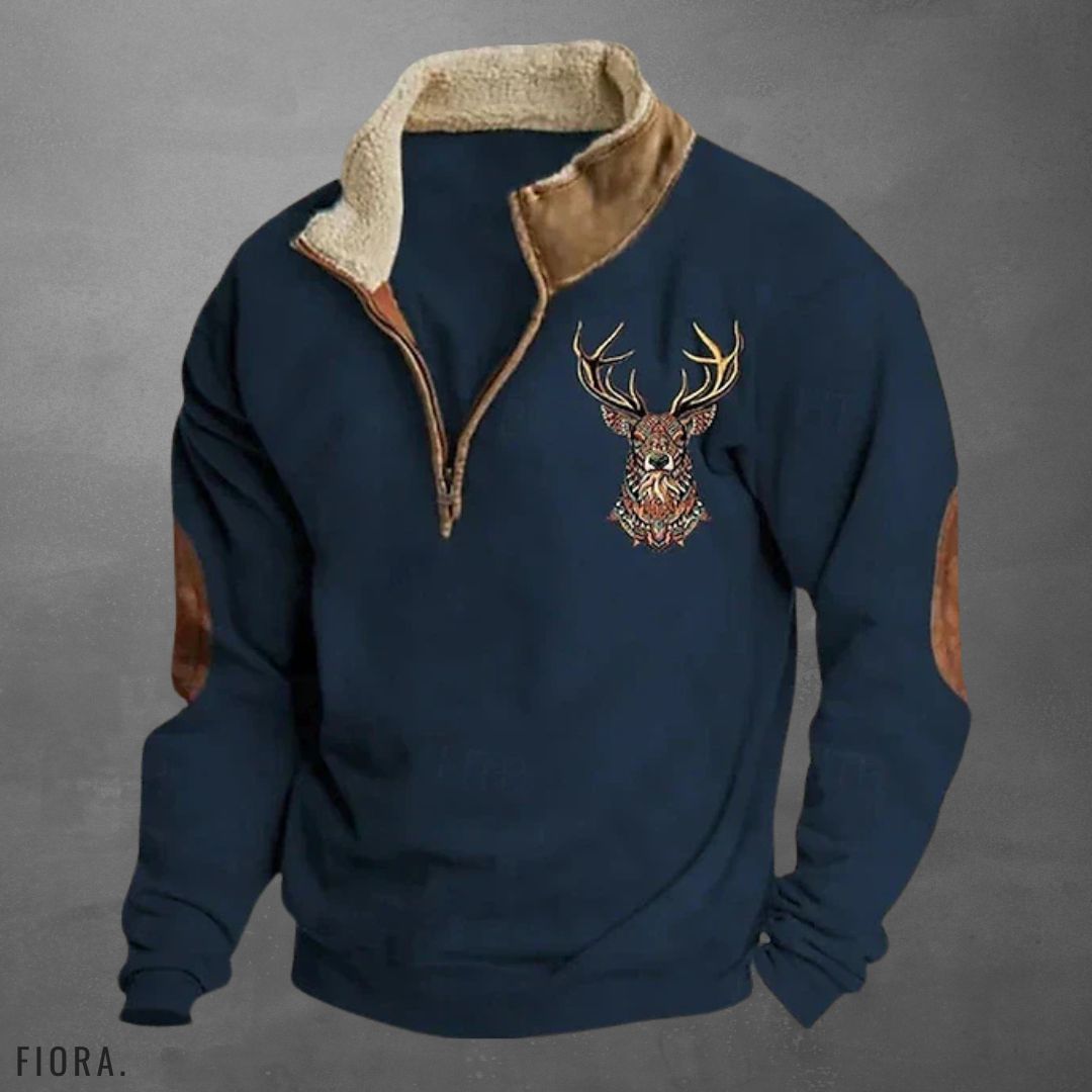 FIORA | Stylish Quarter-Zip Pullover