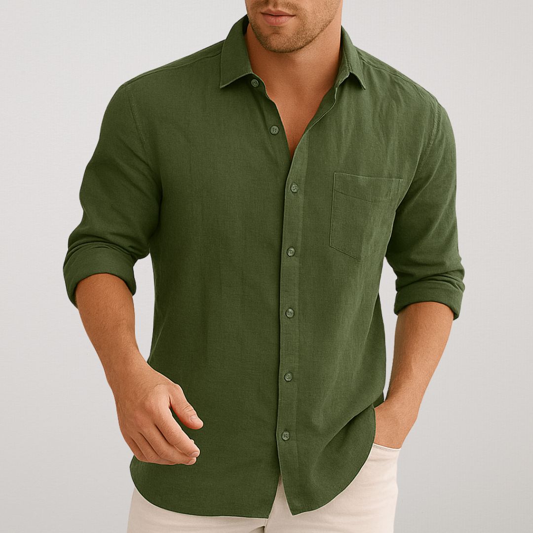 FIORA | Linen Look Summer Shirt