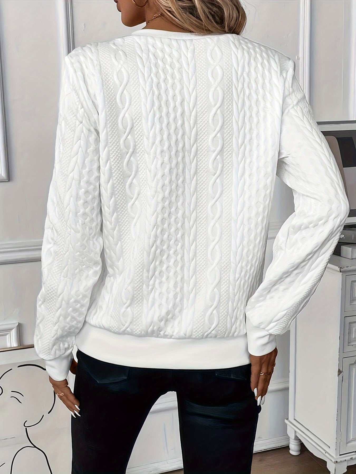 FIORA | Elegant sweater with zipper