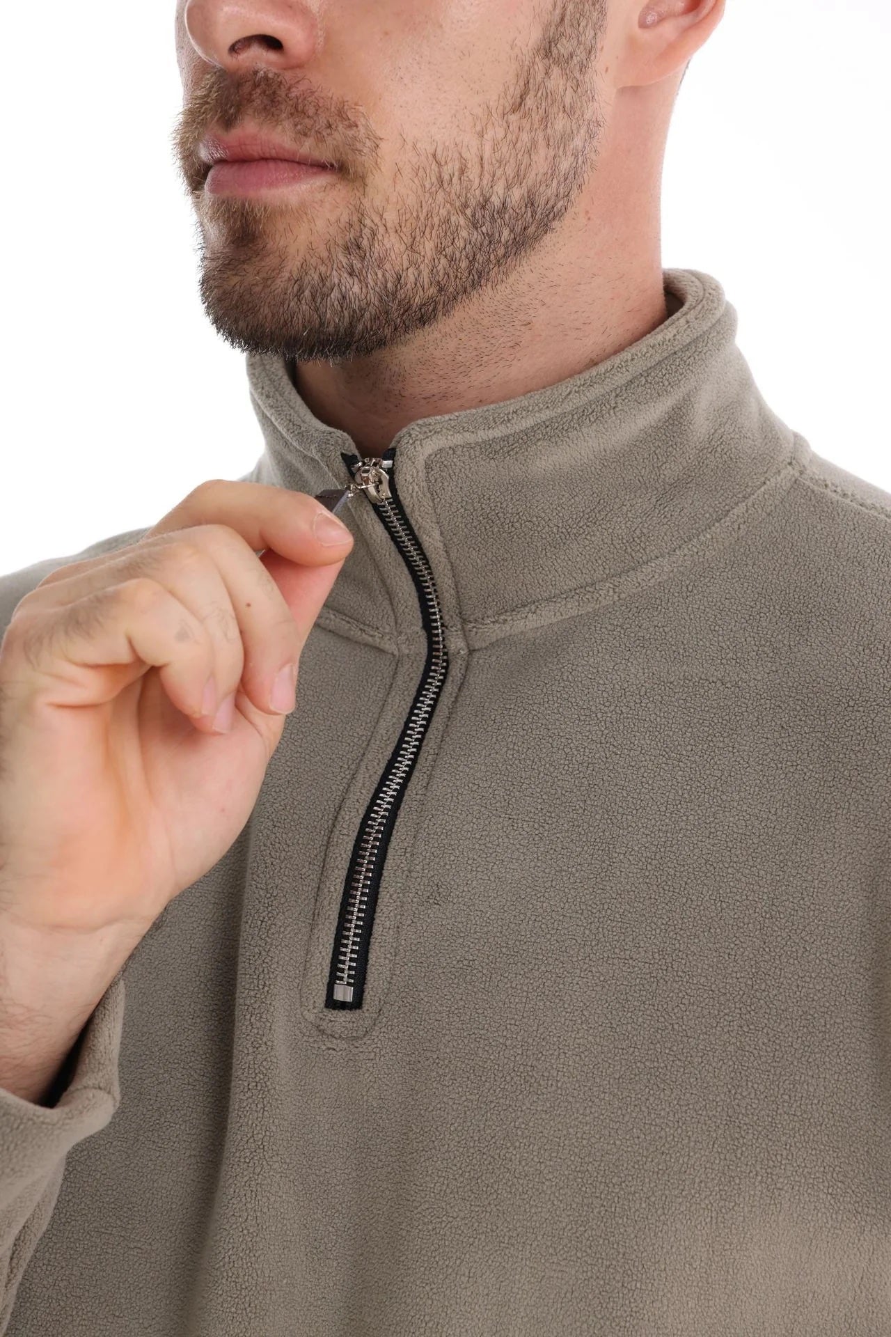 FIORA | Fleece Quarter-Zip Pullover