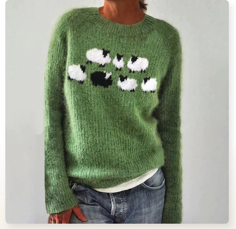 FIORA | Patchwork Pullover