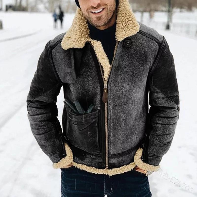 FIORA | Integrated Lambskin Leather Jacket