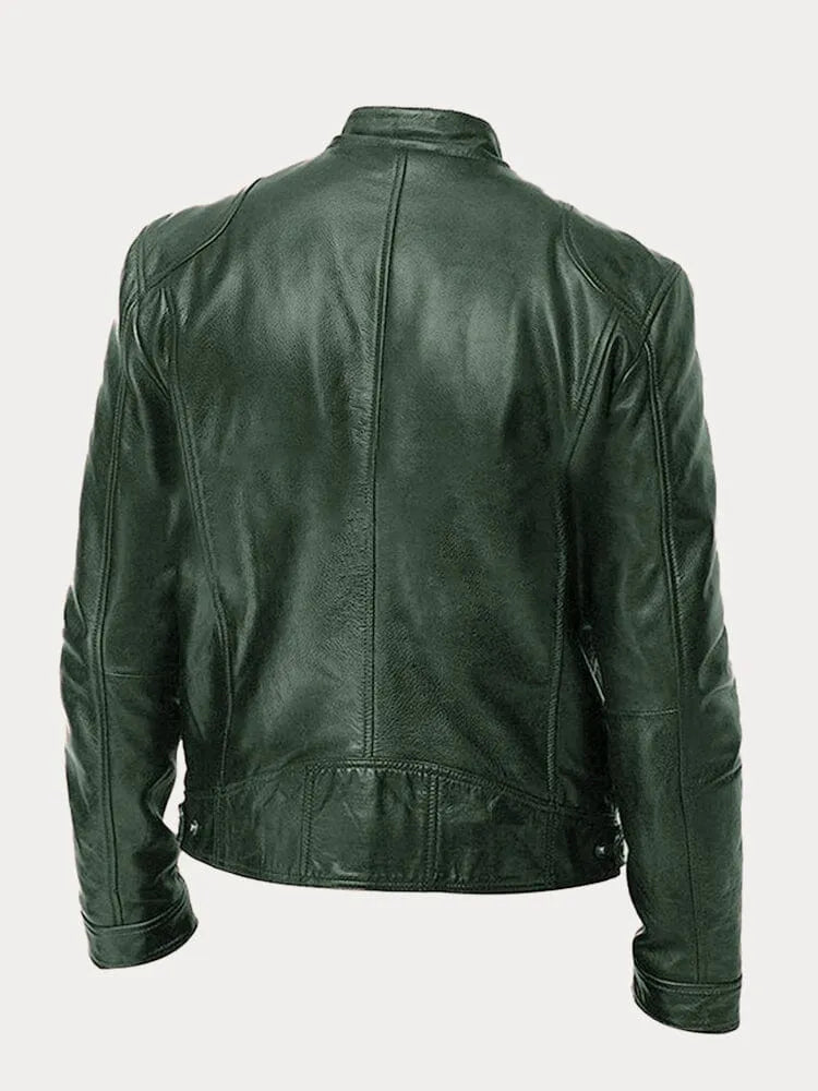 FIORA | Casual Leather Jacket