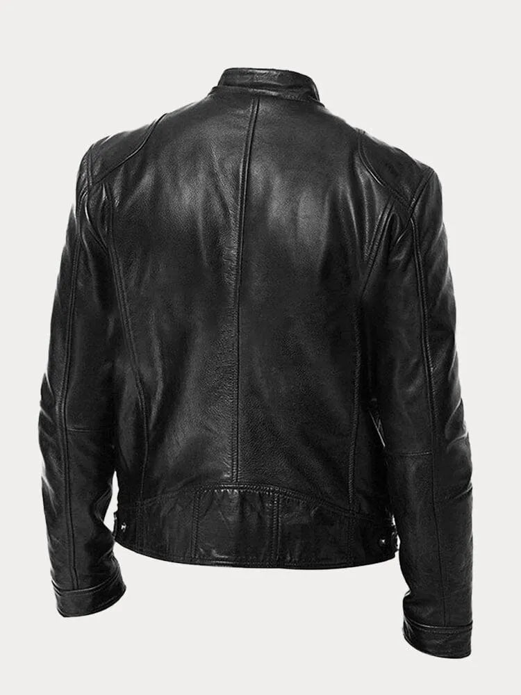 FIORA | Casual Leather Jacket