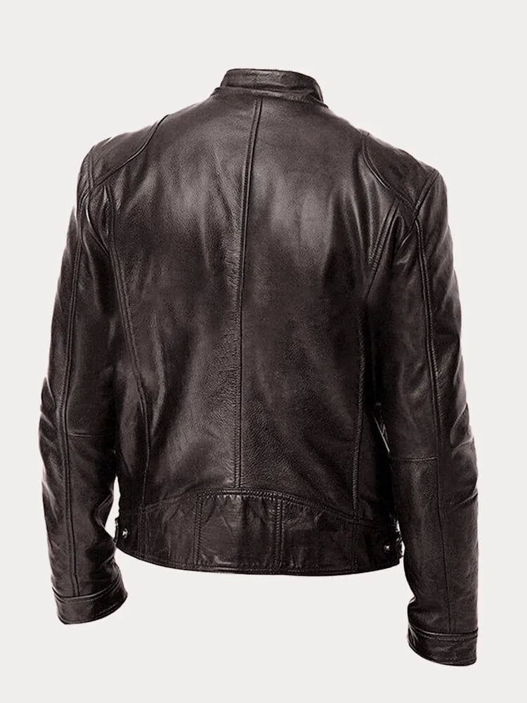 FIORA | Casual Leather Jacket