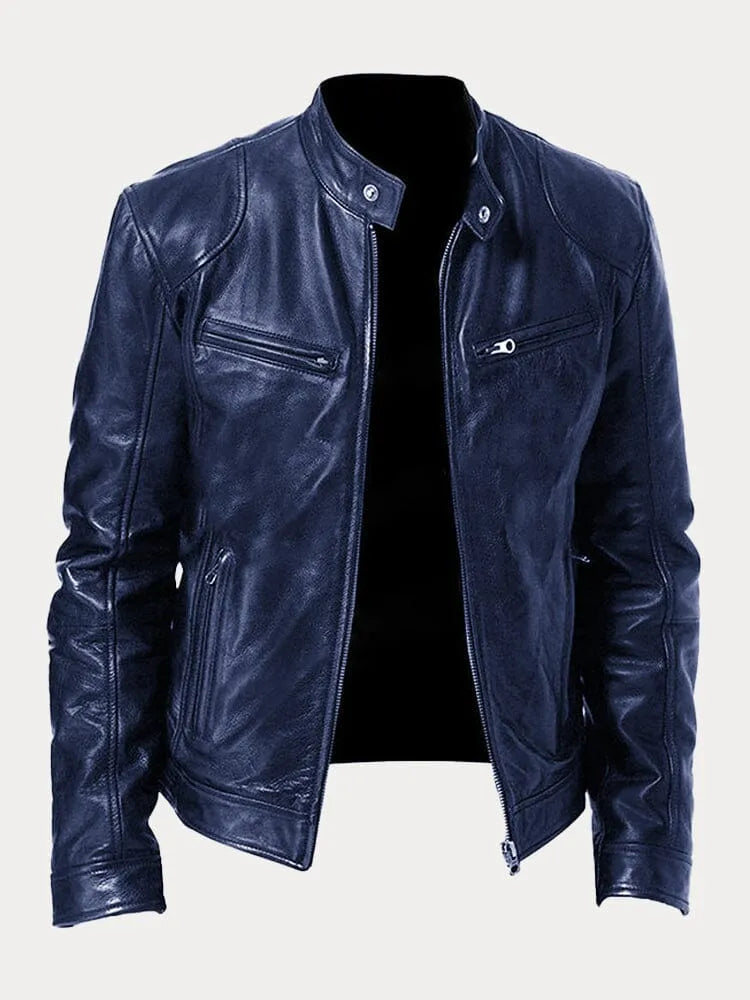 FIORA | Casual Leather Jacket