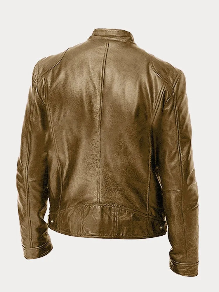 FIORA | Casual Leather Jacket