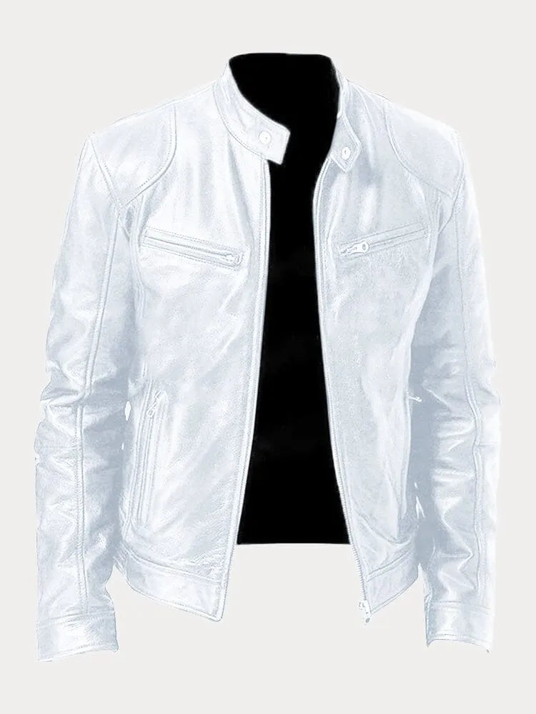 FIORA | Casual Leather Jacket