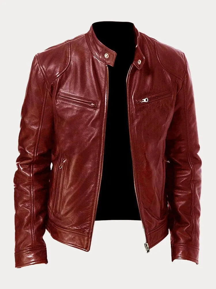 FIORA | Casual Leather Jacket