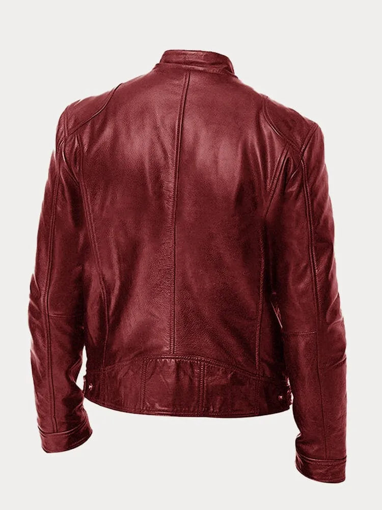 FIORA | Casual Leather Jacket