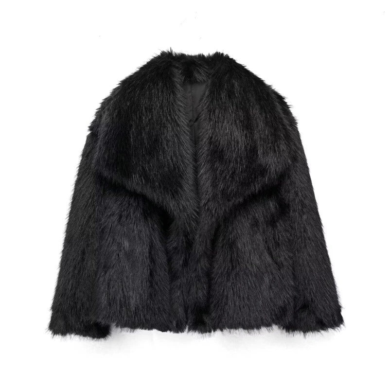 FIORA | Winter Coat with Faux Fur