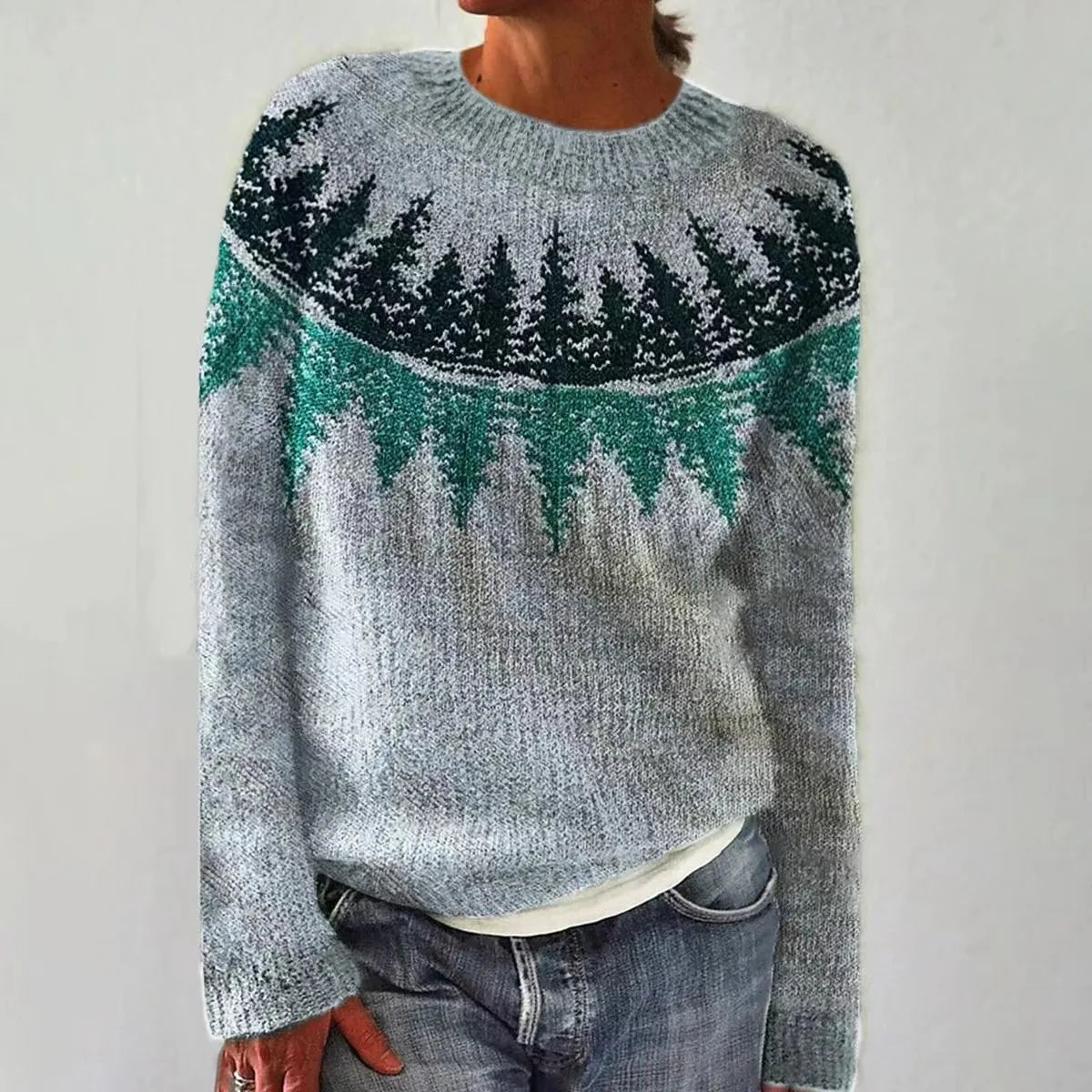 FIORA | Patchwork Pullover