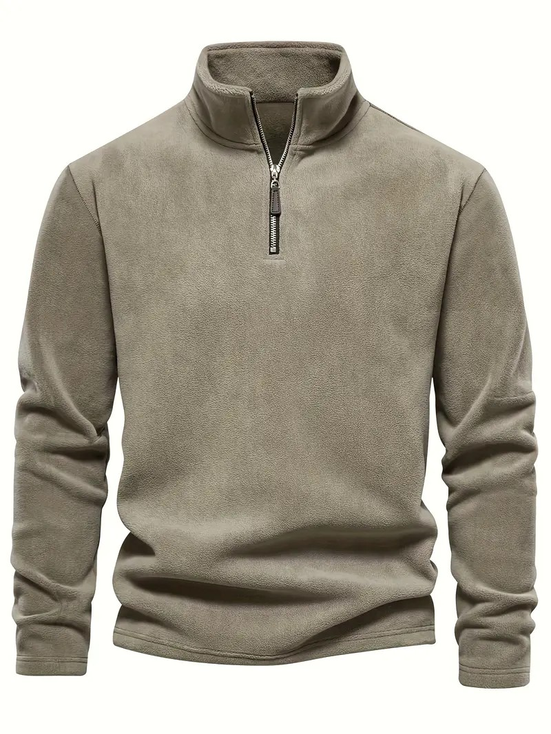 FIORA | Fleece Quarter-Zip Pullover