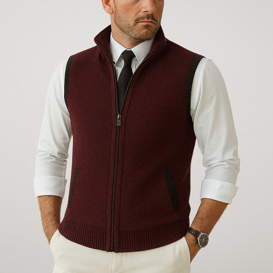 FIORA | Knitted Sleeveless Vest