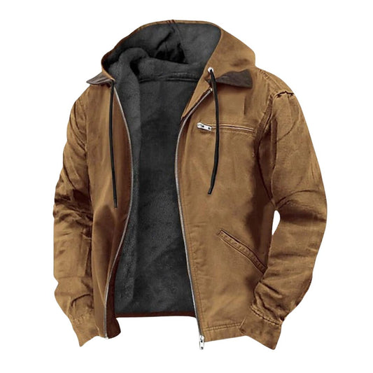 FIORA | Wool Lined Hoodie Jacket