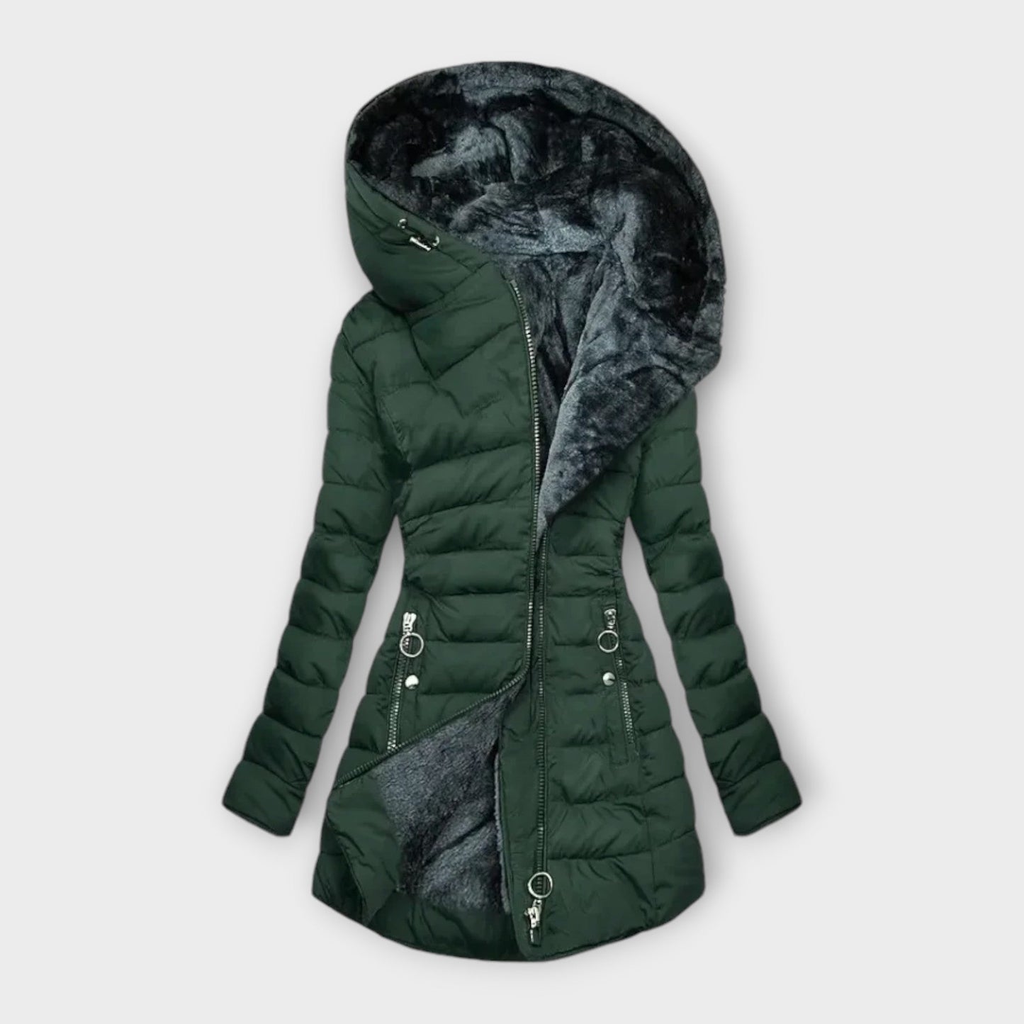 FIORA | Luxe Faux Fur Winter Coat