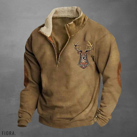 FIORA | Stylish Quarter-Zip Pullover