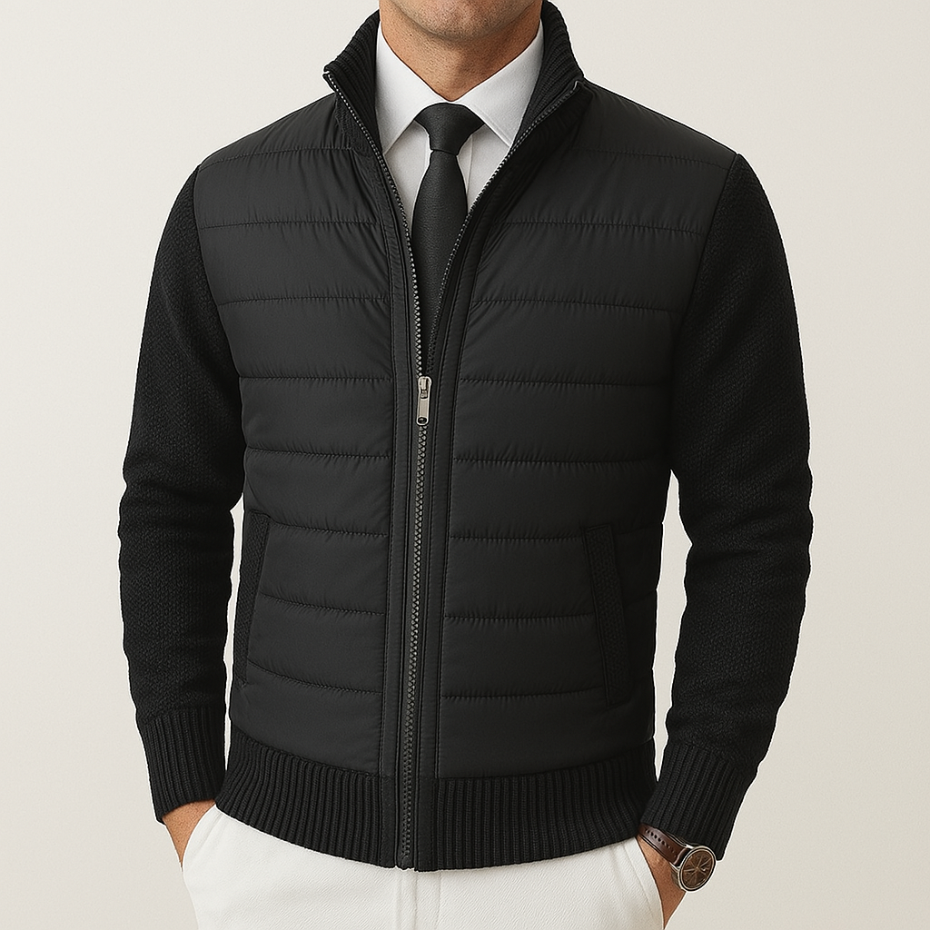 FIORA | Warm Stand-Up Collar Zipper Jacket