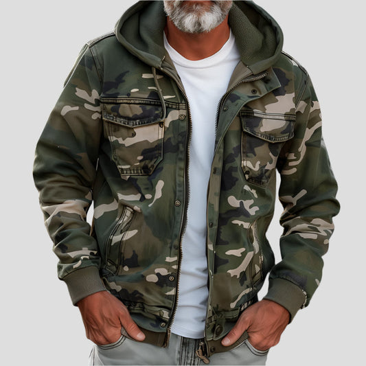 FIORA | Cargo Hooded Jacket